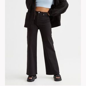 H&M wide leg pants